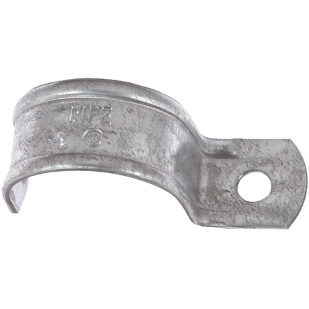 Halex Strap, Conduit Use, 1-1/2 in, Steel, Zinc Plated 96115